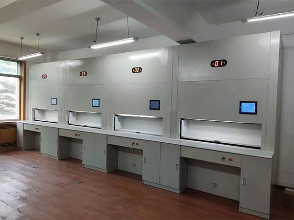 回轉(zhuǎn)選層柜